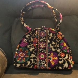Vera Bradley Kiss Lock Purse - Suzani